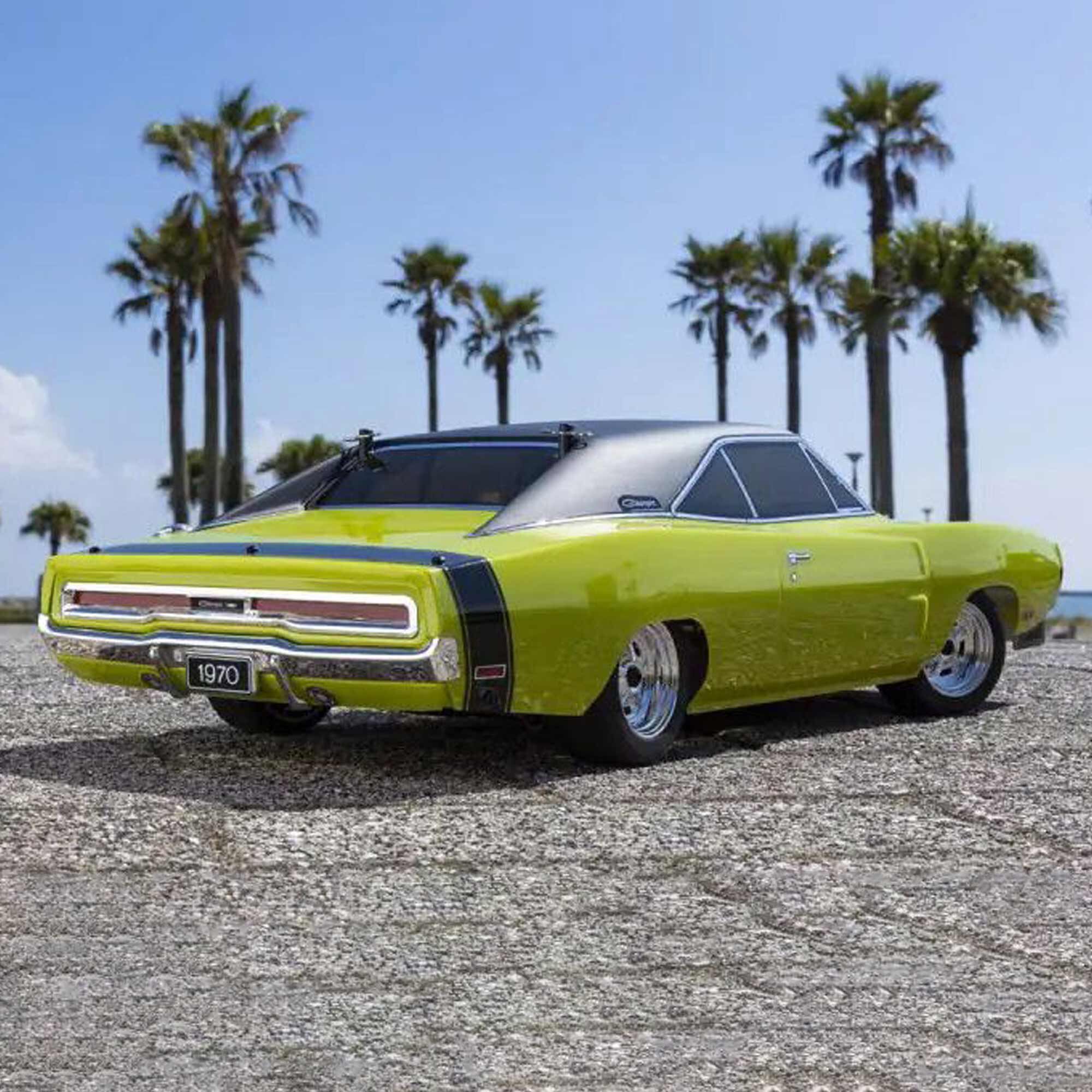 Kyosho 1/10 1970 Dodge Charger Fazer Mk2 FZ02L Brushed 4x4 On-Road Touring RTR, Sublime Green