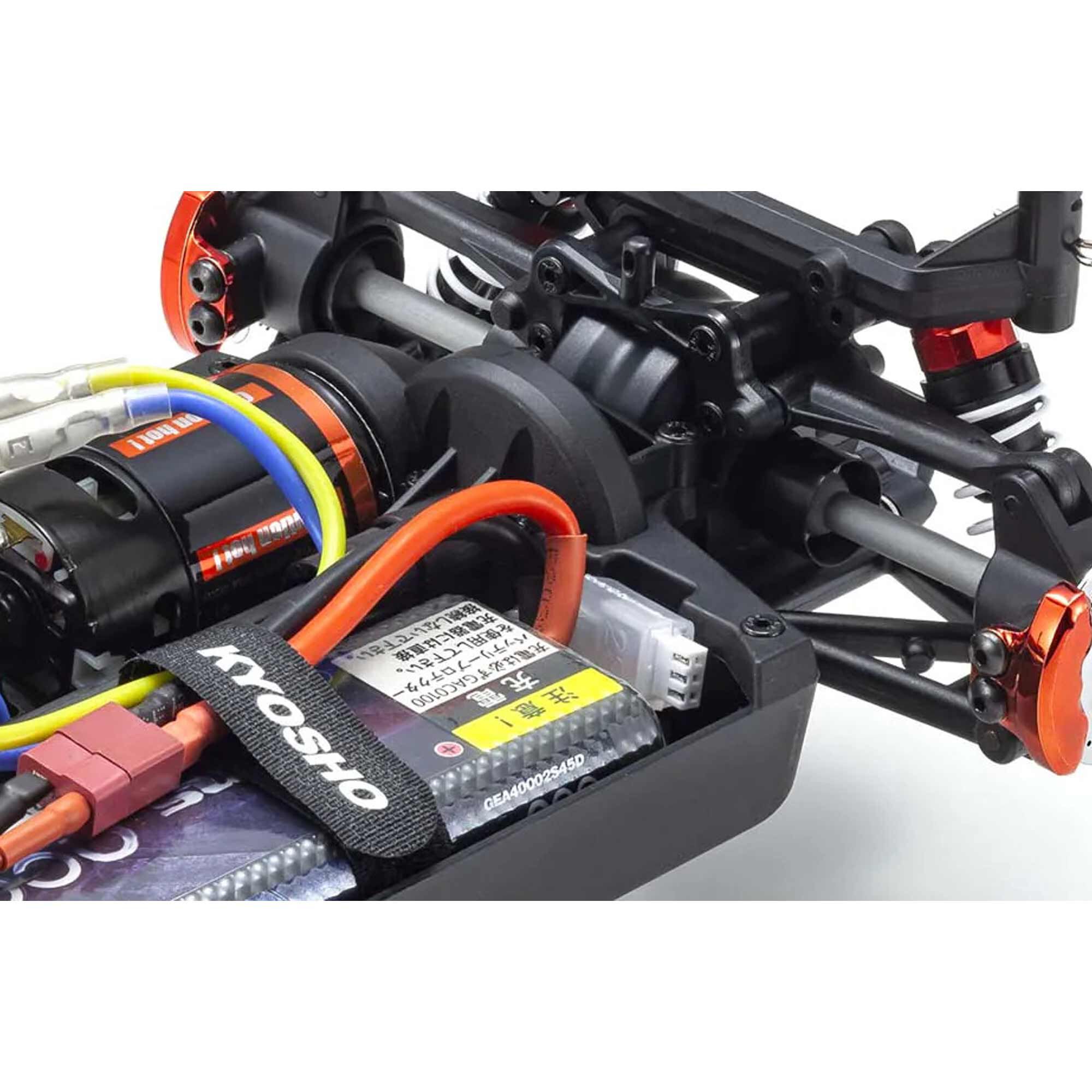 Kyosho 1/10 1971 Datsun 240Z Fazer Mk2 FZ02 Brushed 4x4 On-Road Touring RTR, White