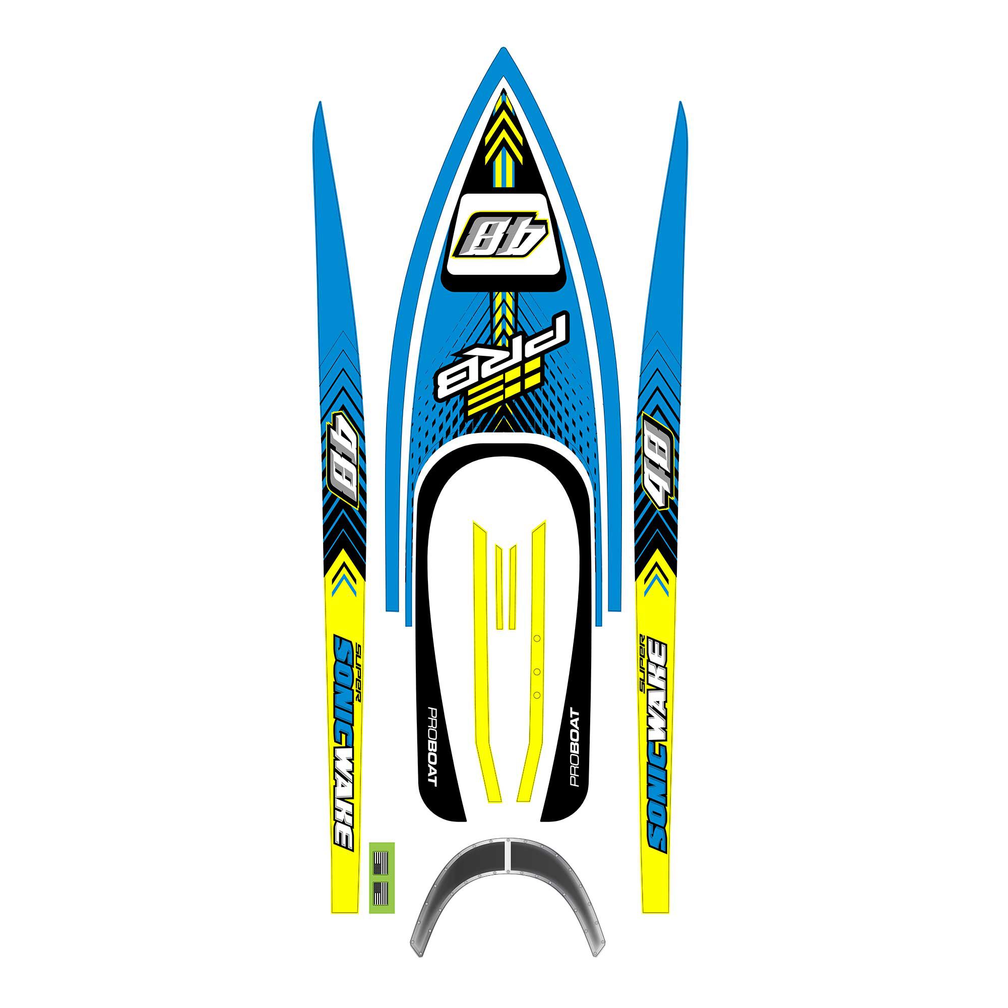 Pro Boat Decal Set: SSW 48"