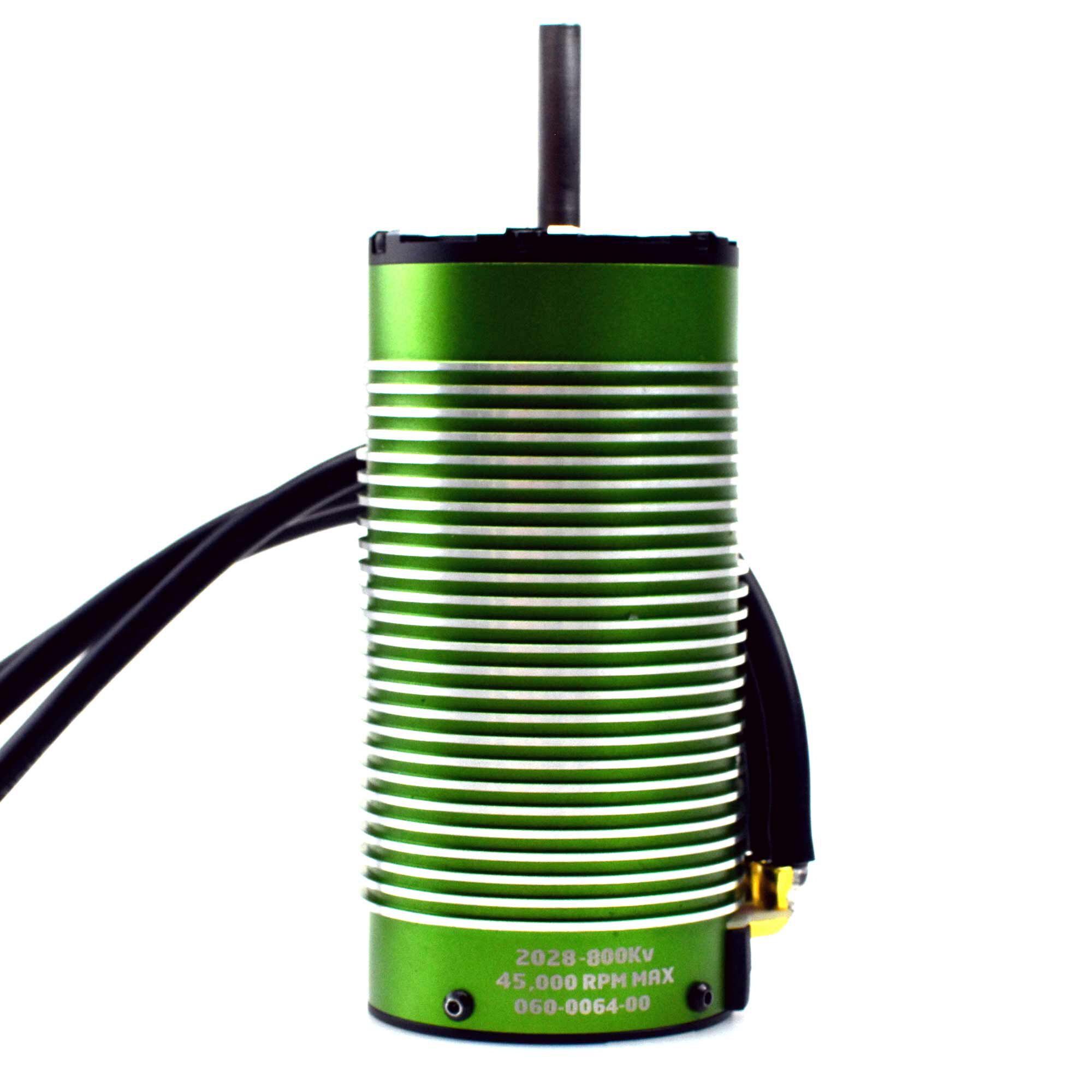Castle Creations 4-pole Sensored Brushless Motor, 2028-800Kv 10AWG