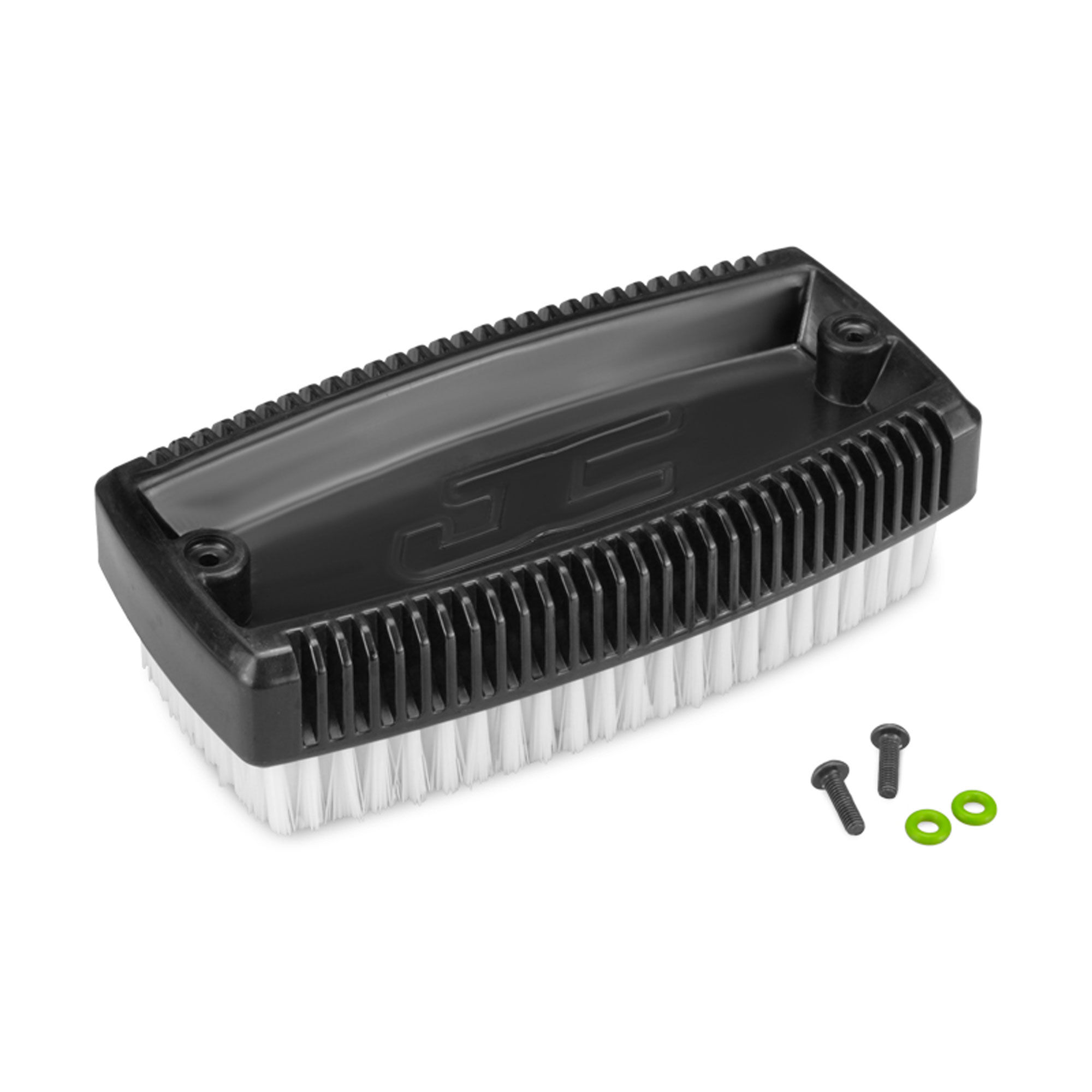 JConcepts, Inc. Wash Brush with Mounting Screws, Black