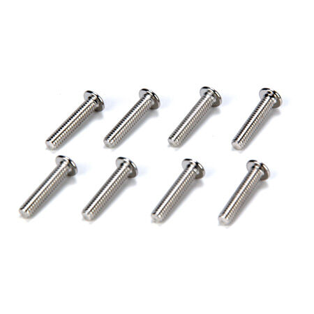 Losi Button Head Screws, 5-40 x 5/8" (8)