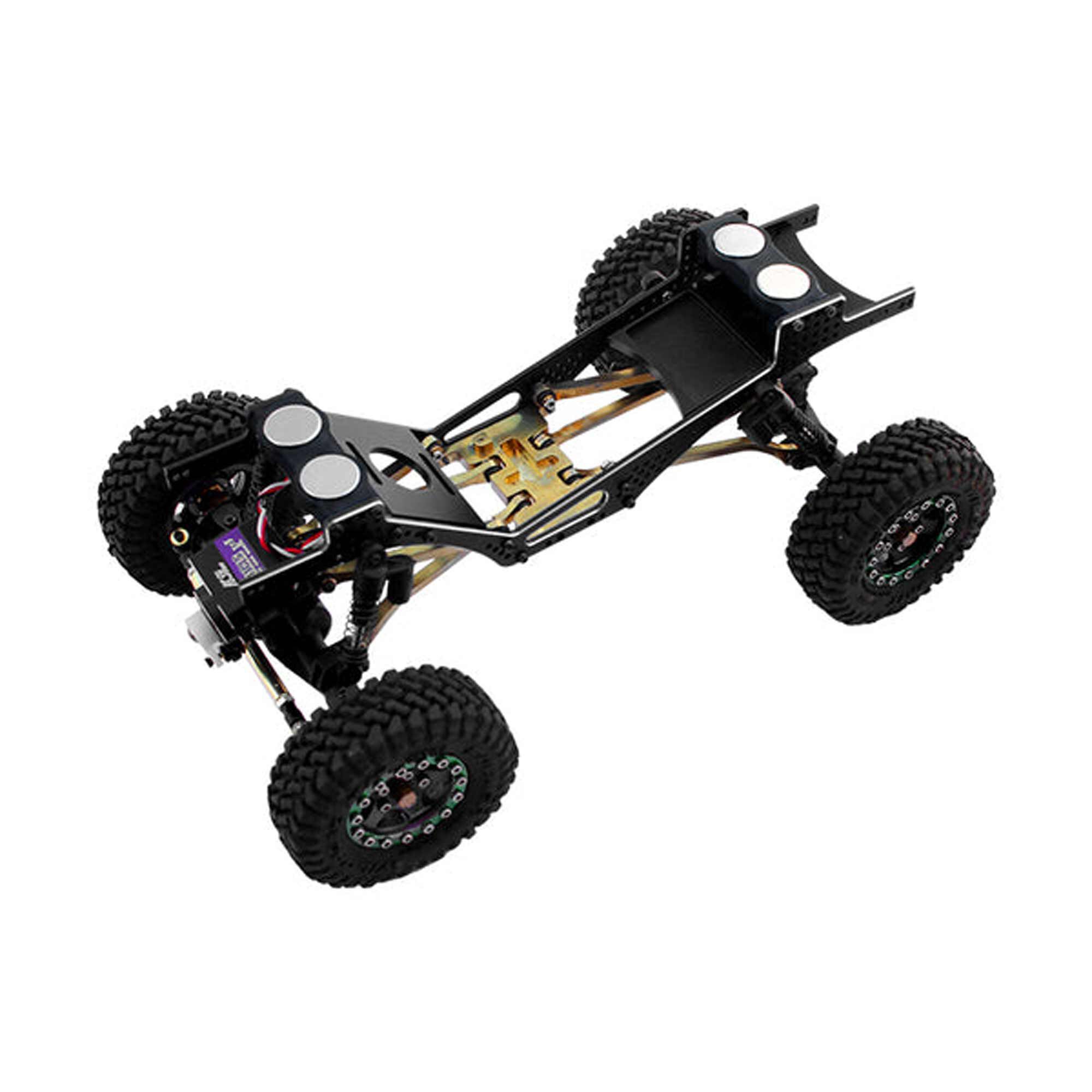 Furitek Grasshopper Frame Kit, Black: SCX24 Gladiator