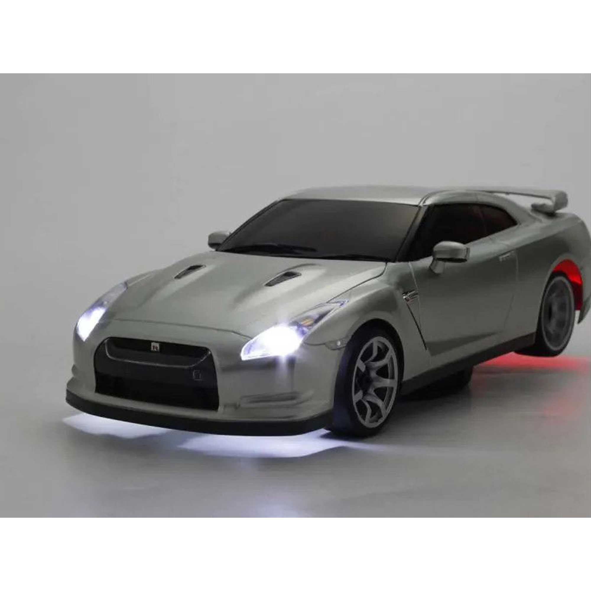 Kyosho 1/28 Nissan GTR (R35) 2WD On-Road First Mini-Z RTR, Silver