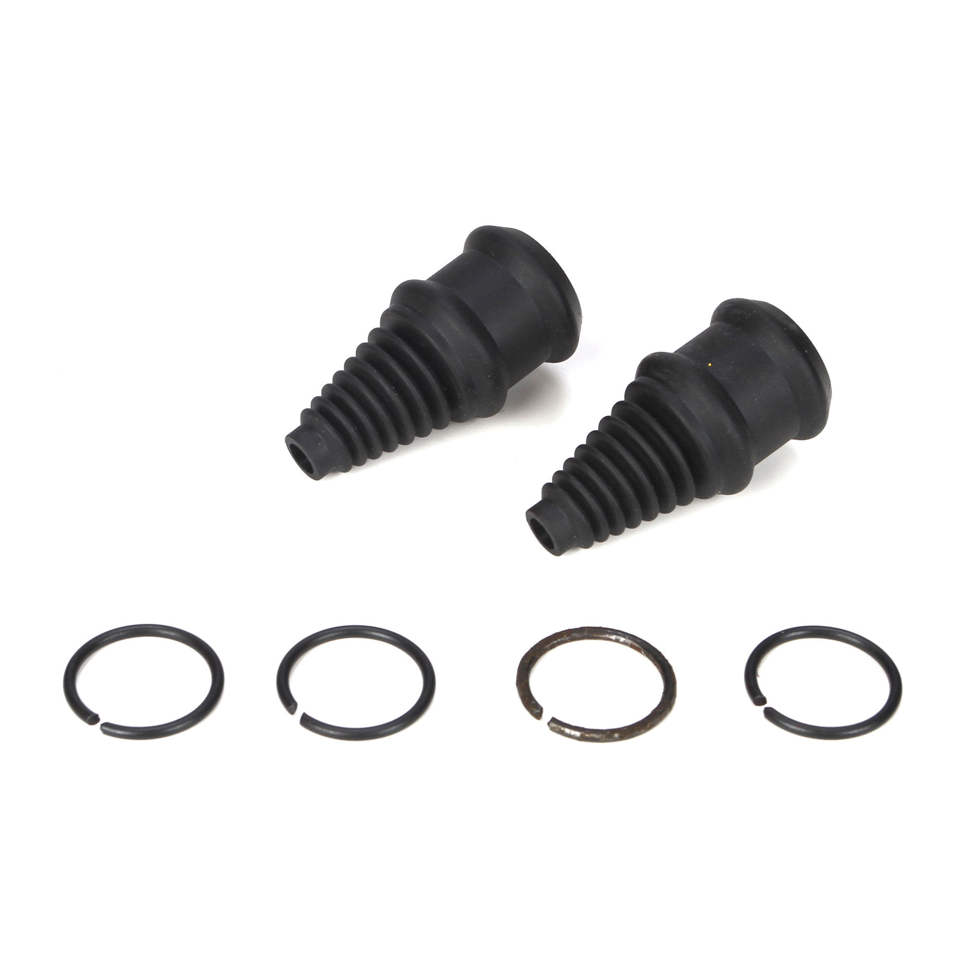 Losi Center Coupler Boots & Clips: 5IVE-T, MINI WRC