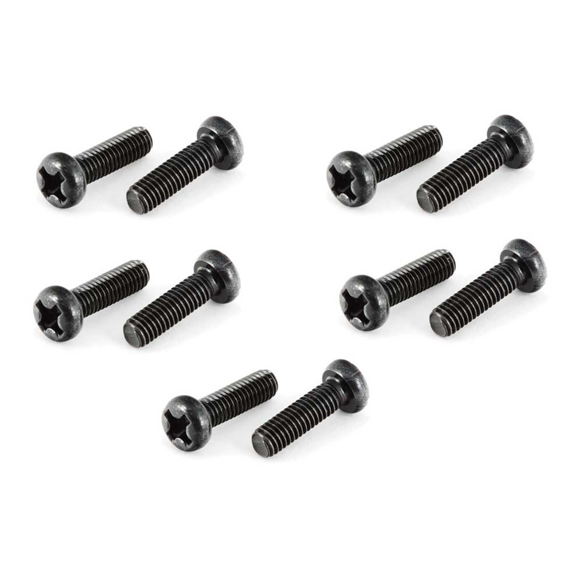 ARRMA Button Head Cross Machine Screw 3x10mm (10)