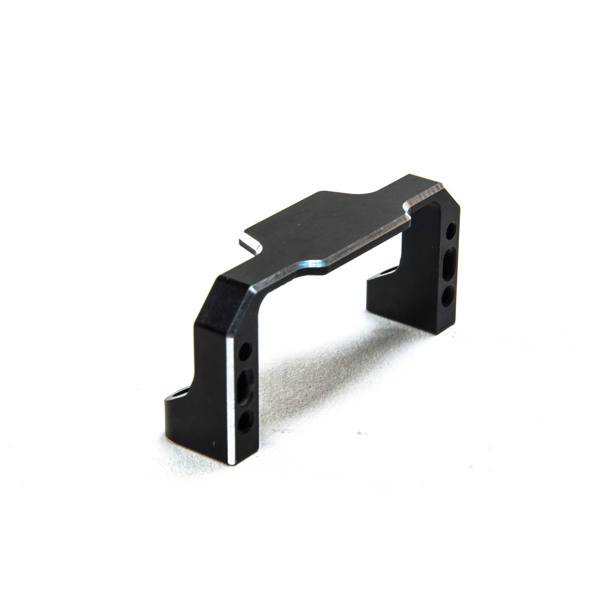 Team Losi Racing Servo Mount Aluminum, Black: 22 5.0