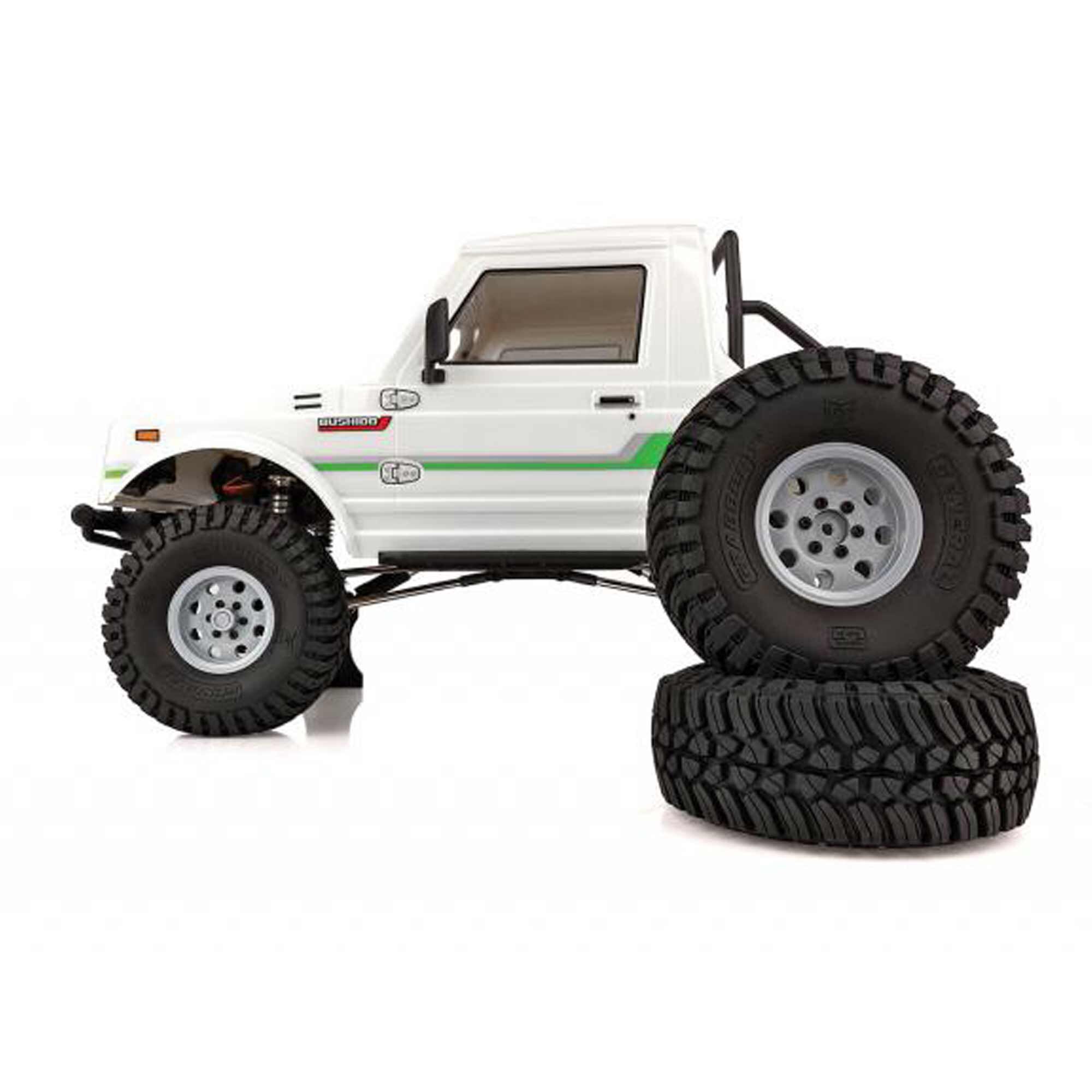 Team Associated 1/10 Enduro Bushido Brushed Trail Truck RTR, White