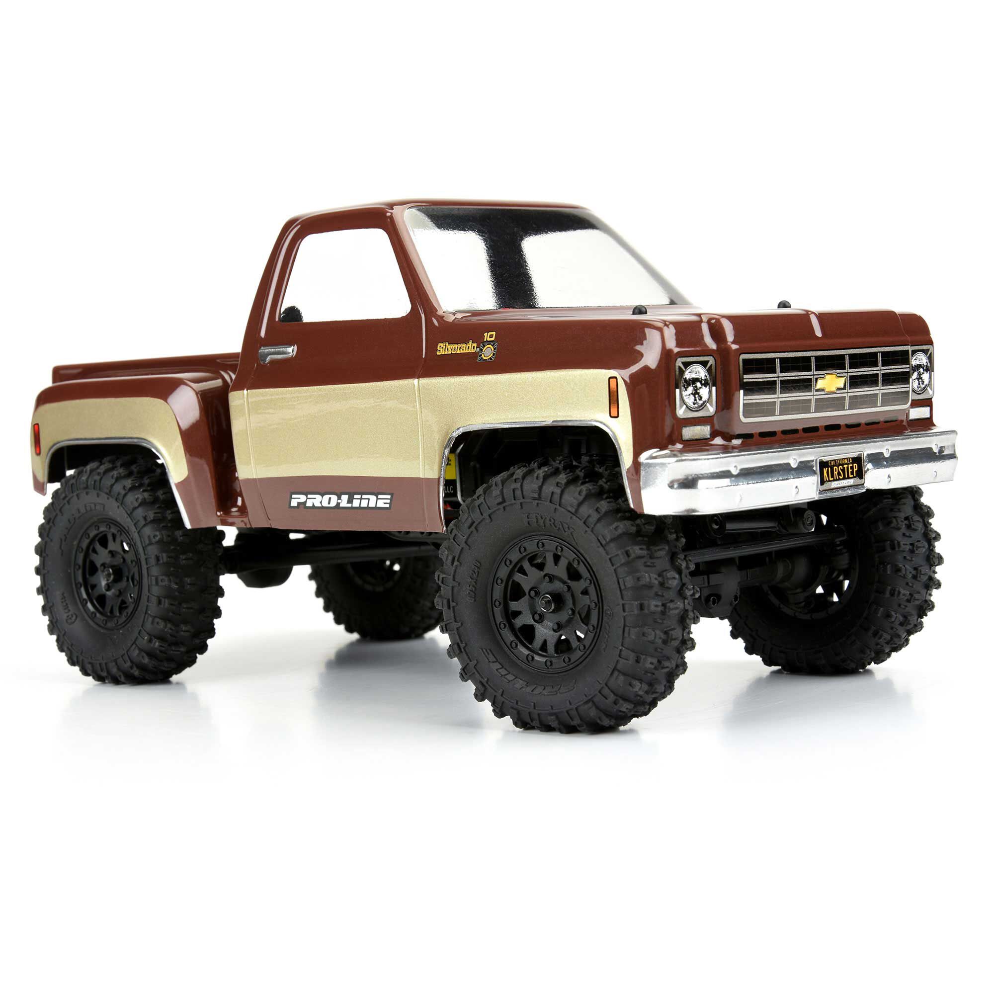 Pro-Line Racing 1/24 Hyrax Front/Rear 1.0" Tires Mounted 7mm Black Impulse (4): SCX24