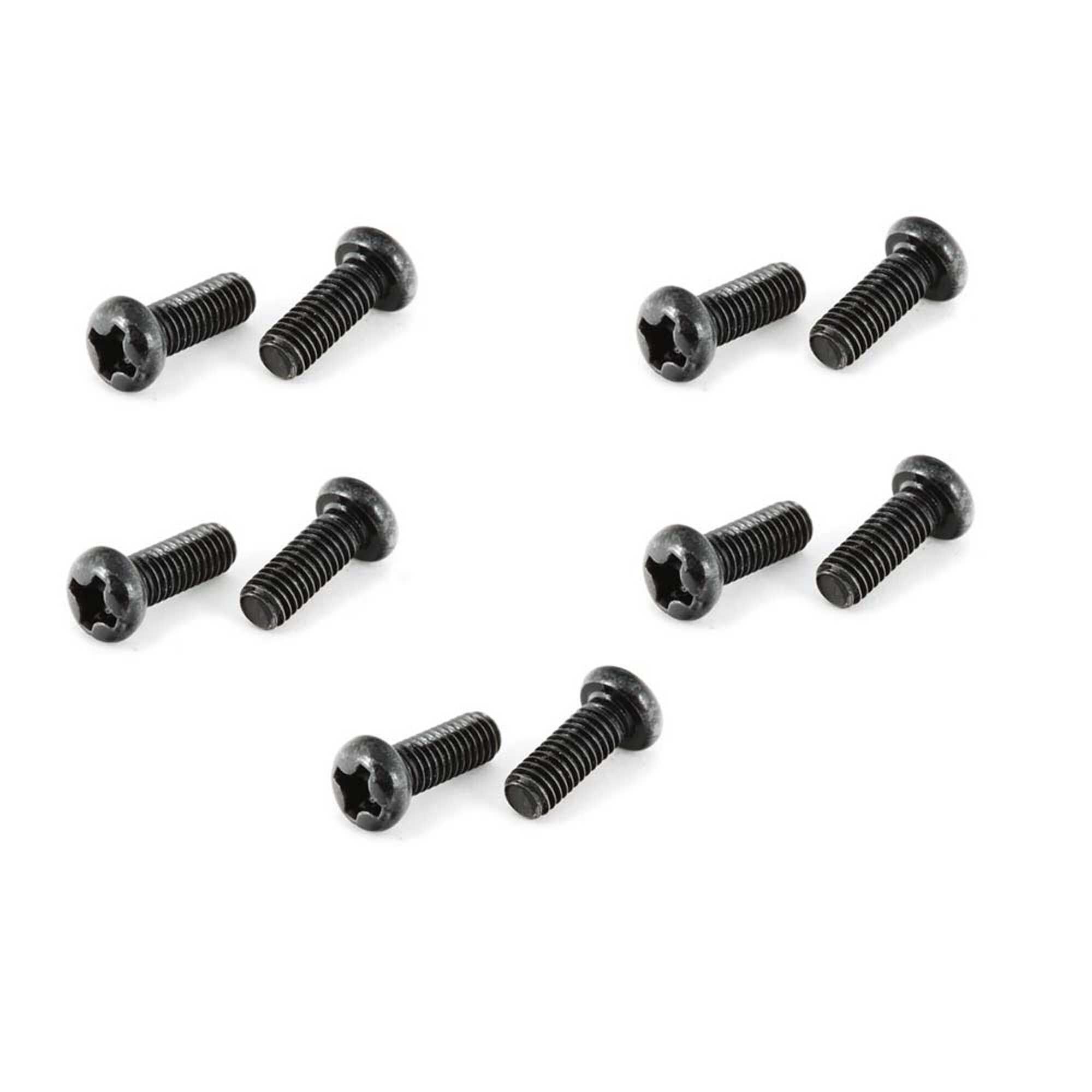 ARRMA Button Head Cross Machine Screw 3x8mm (10)
