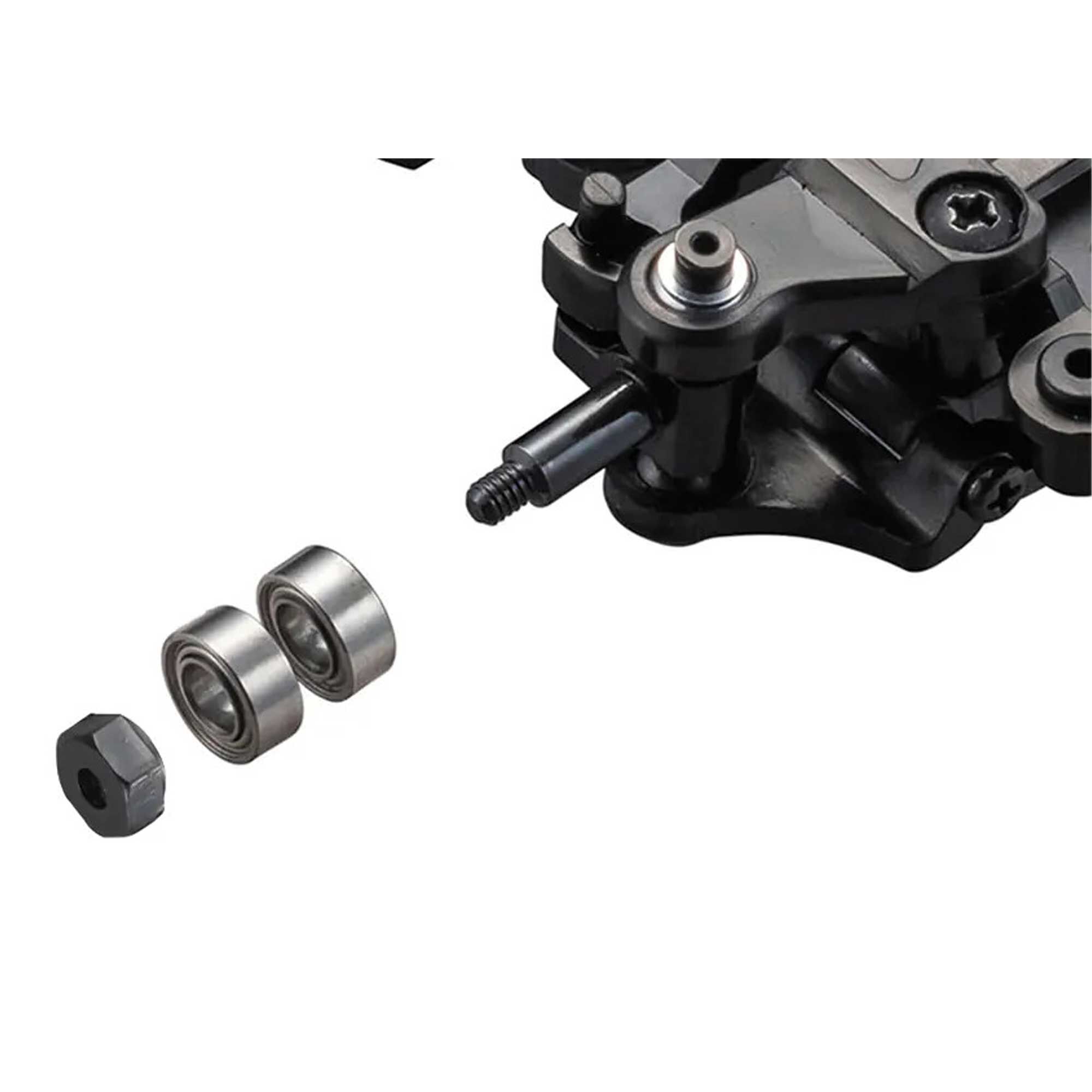 Kyosho 1/28 Chevrolet Corvette C8.R MR-04 MINI-Z RWD RTR, Guntmetal/ Red