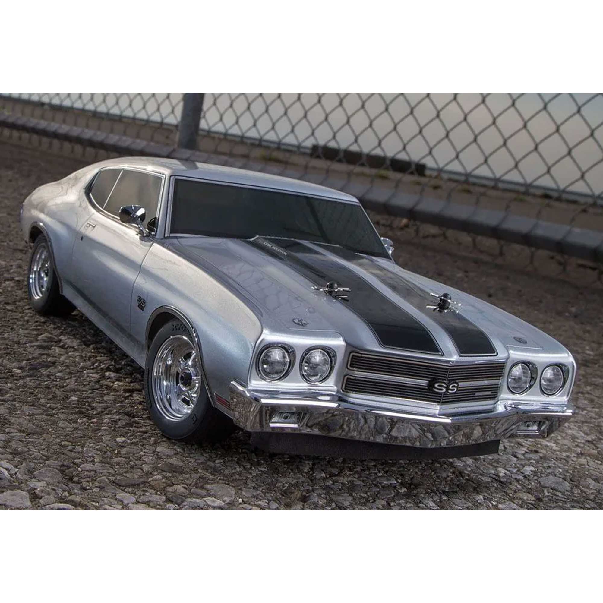 Kyosho 1/10 Fazer Mk2 1970 Chevy Chevelle SS 454 4x4 Electric Touring RTR, Cortez Silver