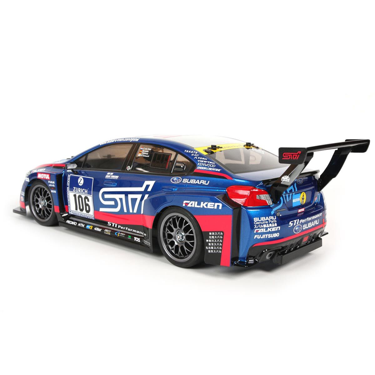 Tamiya 1/10 Subaru WRX STI 24-Hour Nurburgring TT-02 4x4 On-Road Touring Kit