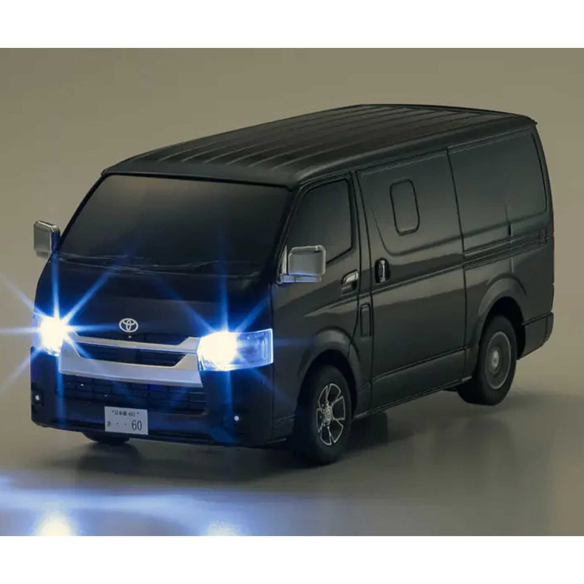 Kyosho 1/28 Hi-Ace Super GL 2WD On-Road First Mini-Z RTR, Black