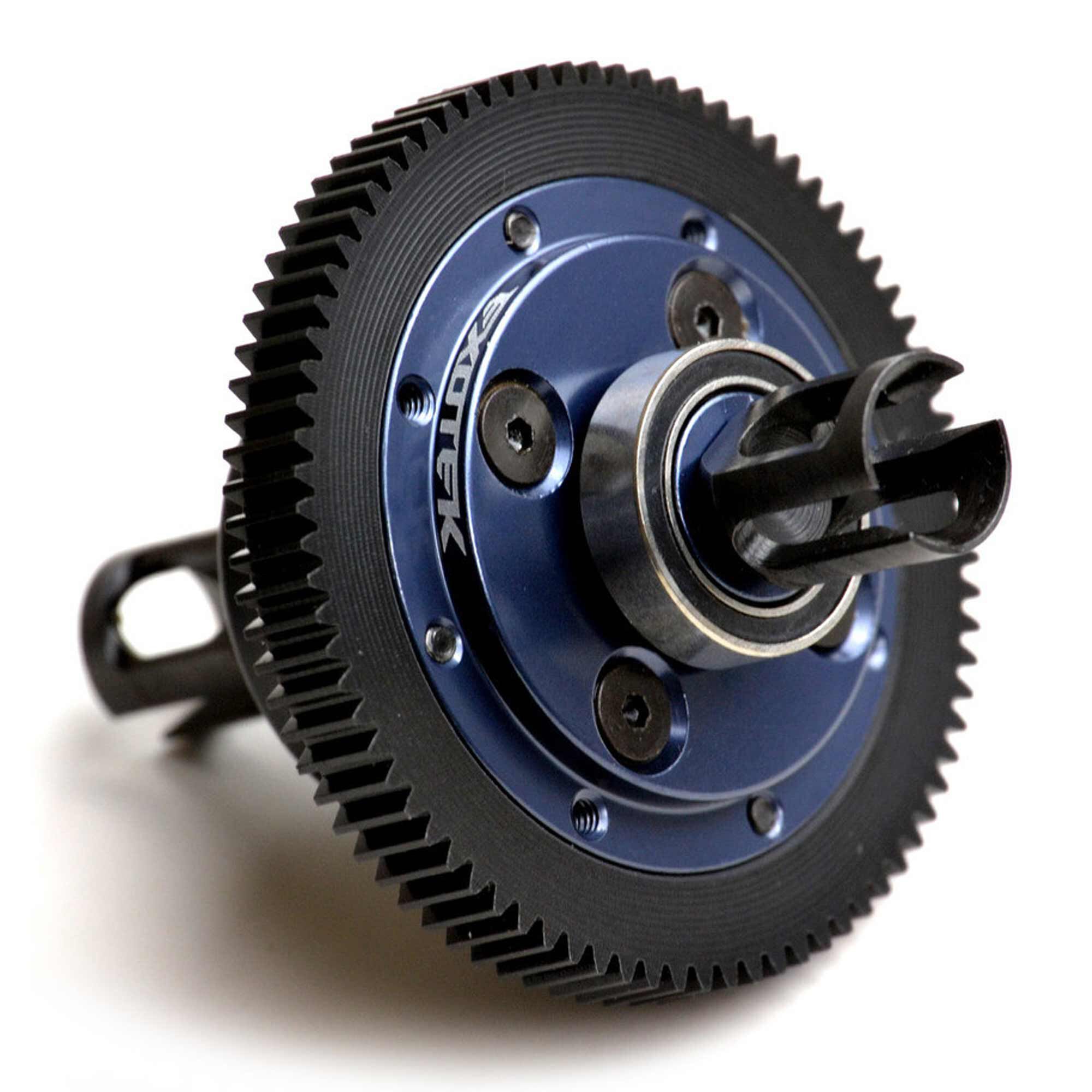 EXOTEK RACING LLC Machined 81 Spur Gear And Mounting Plate: Eb410