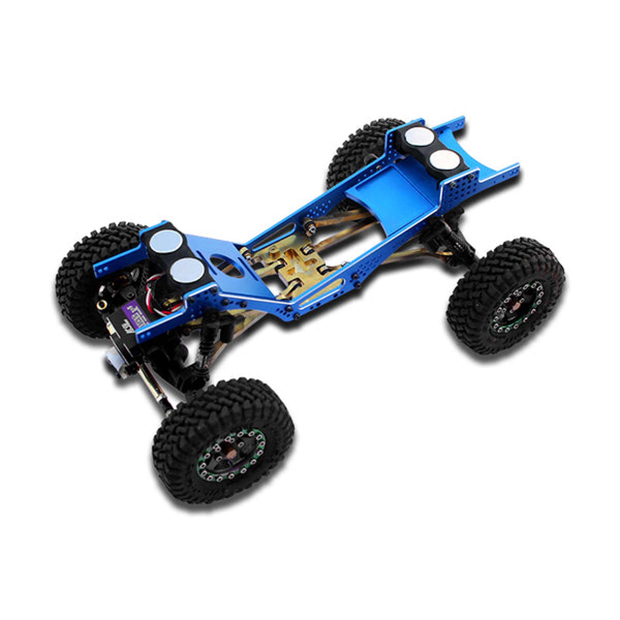 Furitek Grasshopper Frame Kit, Blue: SCX24 Gladiator