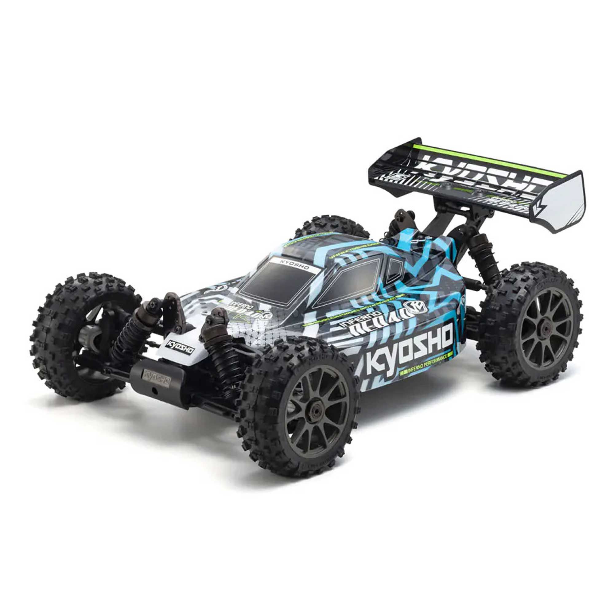 Kyosho 1/8 Inferno Neo 4.0 4x4 Brushless Off-Road Buggy RTR, Turquoise