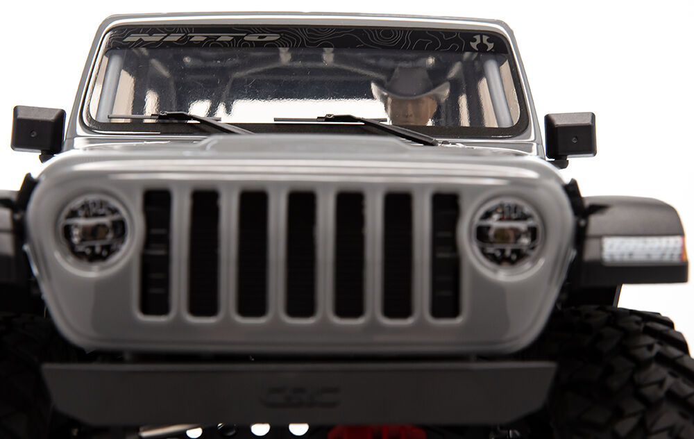 Axial 1/10 SCX10 III Jeep JLU Wrangler 4X4 RTR Brushed Rock Crawler,Gray
