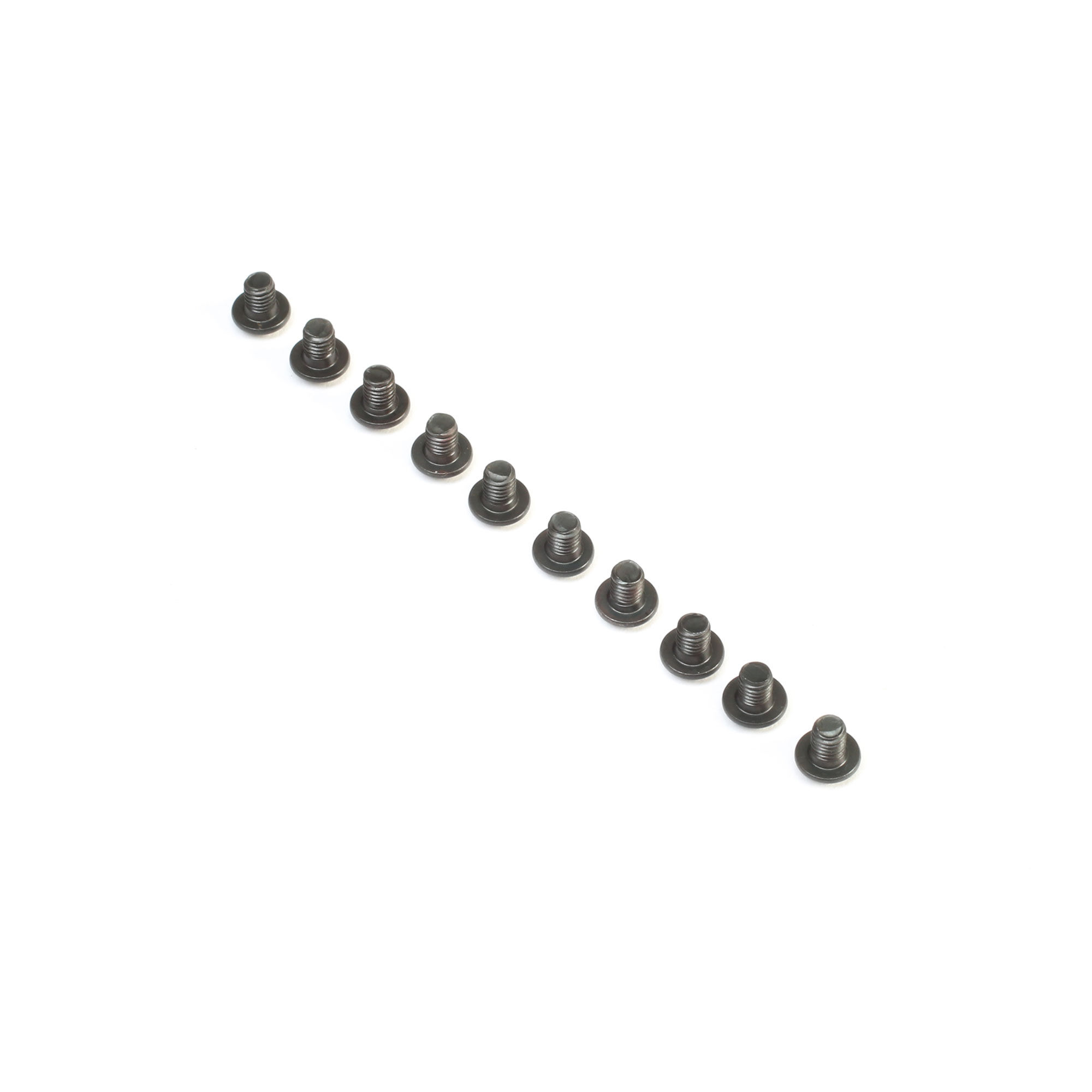 Team Losi Racing Button Head Screws, M3 x 4mm (10)