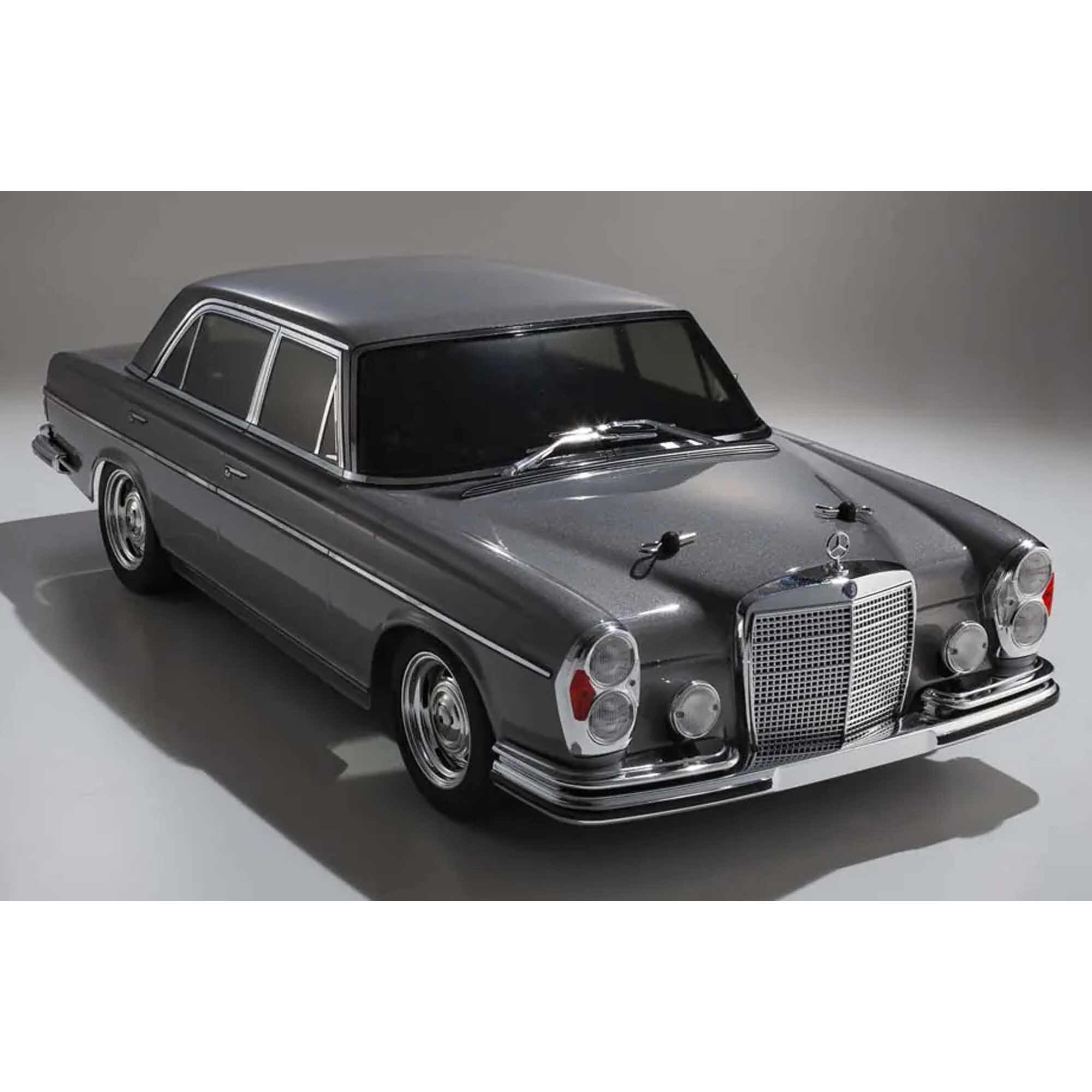 Kyosho 1/10 1971 Mercedes-Benz 300 SEL 6.3 Fazer Mk2 FZ02 Brushed 4x4 On-Road Touring RTR, Beige Gray