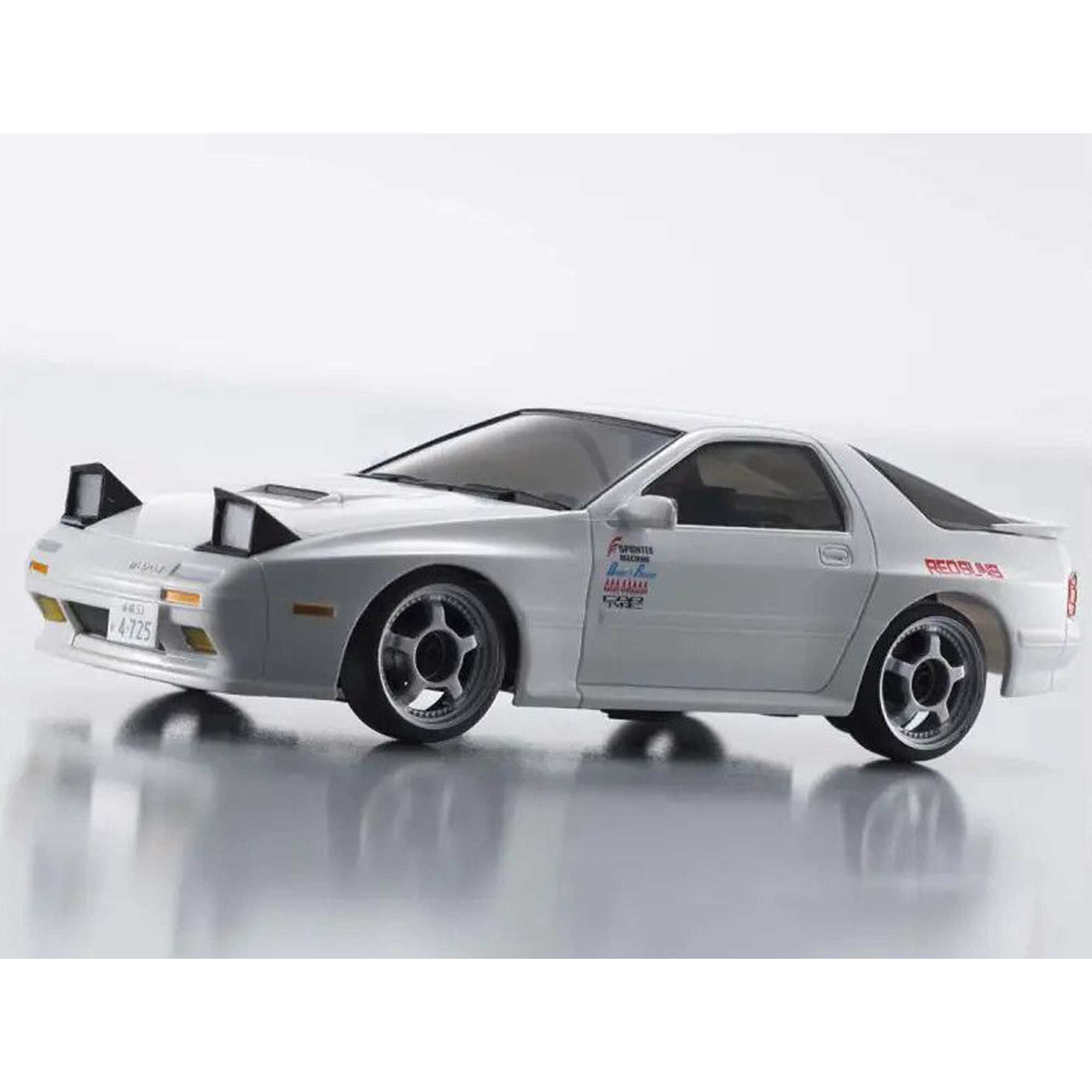 Kyosho 1/28 Initial D Mazda RX-7 FC3S 2WD On-Road First Mini-Z RTR, White