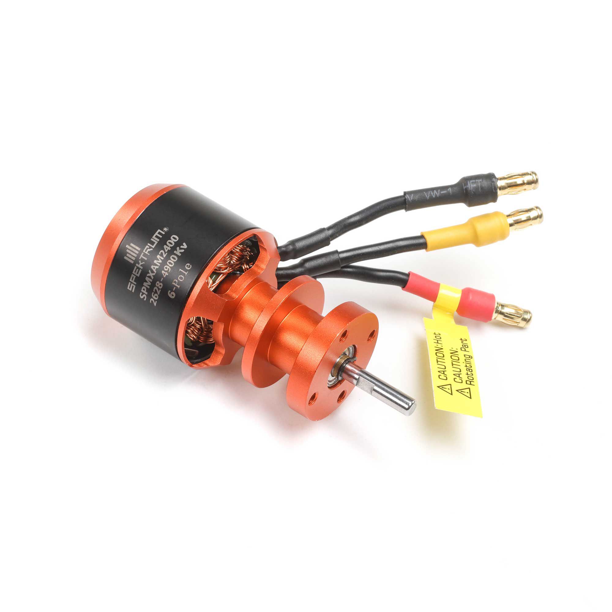 Spektrum Accessories Brushless 6-Pole Outrunner Motor; 2628-4900Kv