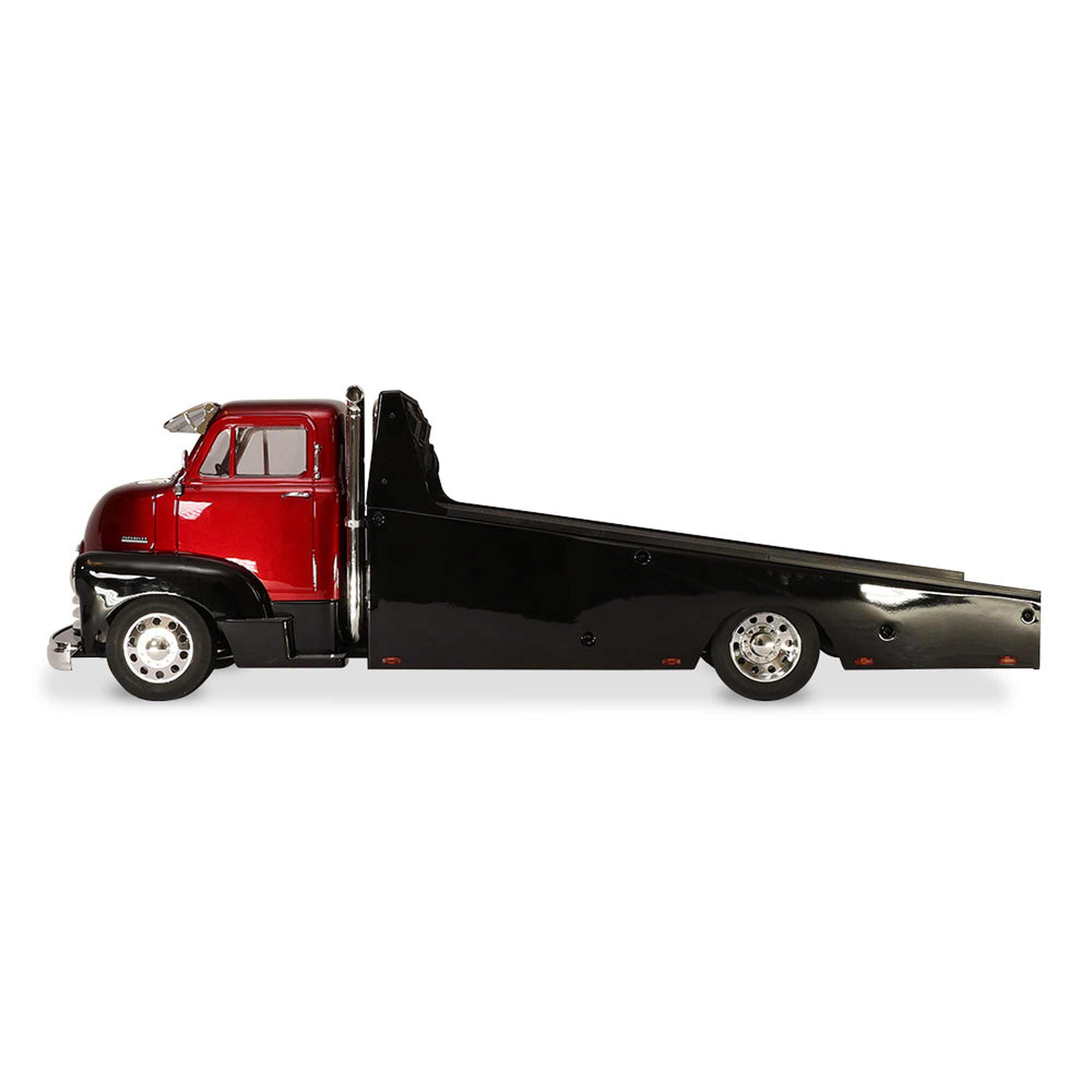 Redcat Racing 1/10 Custom 1953 Chevrolet Cab Over Engine Hauler RTR, Candy Red