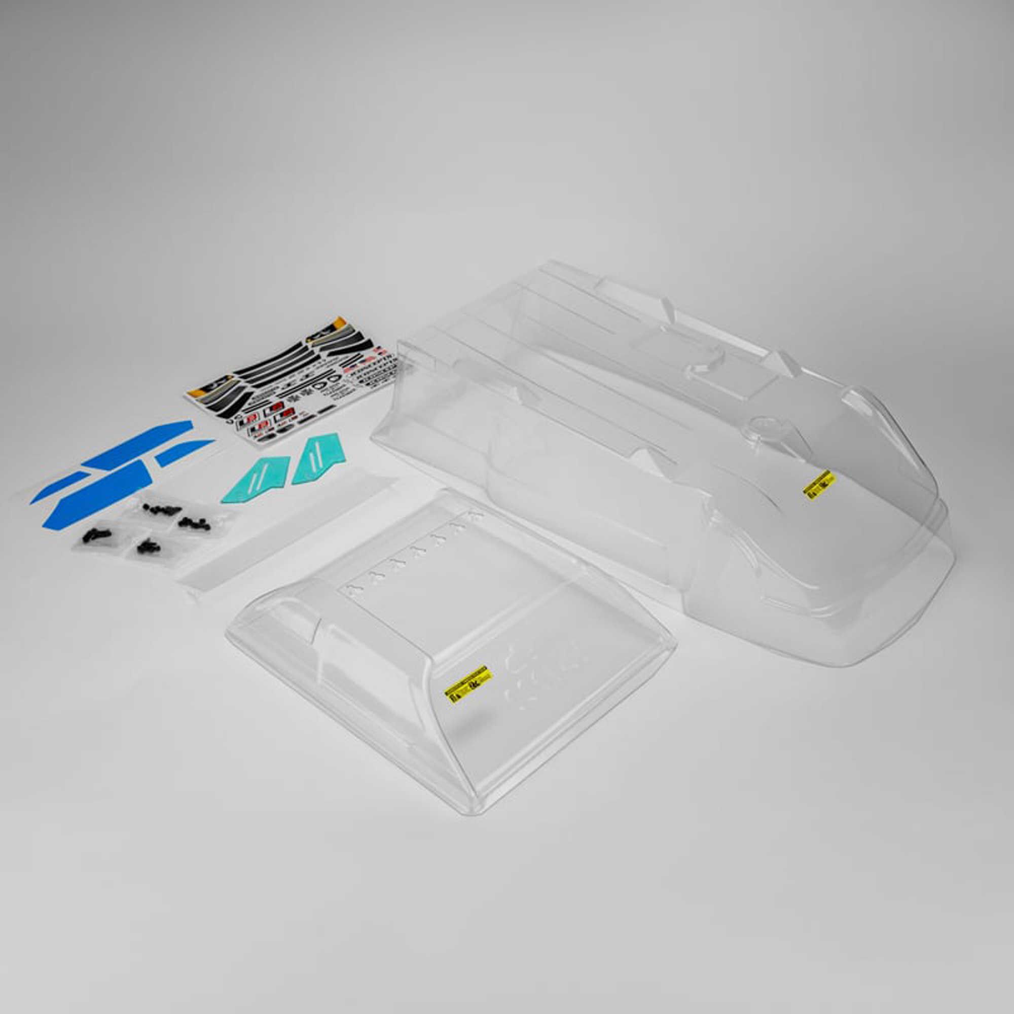 JConcepts, Inc. 1/10 L8 Night G3 Speedway Body, Decked With Rear Spoiler, Light-Weight