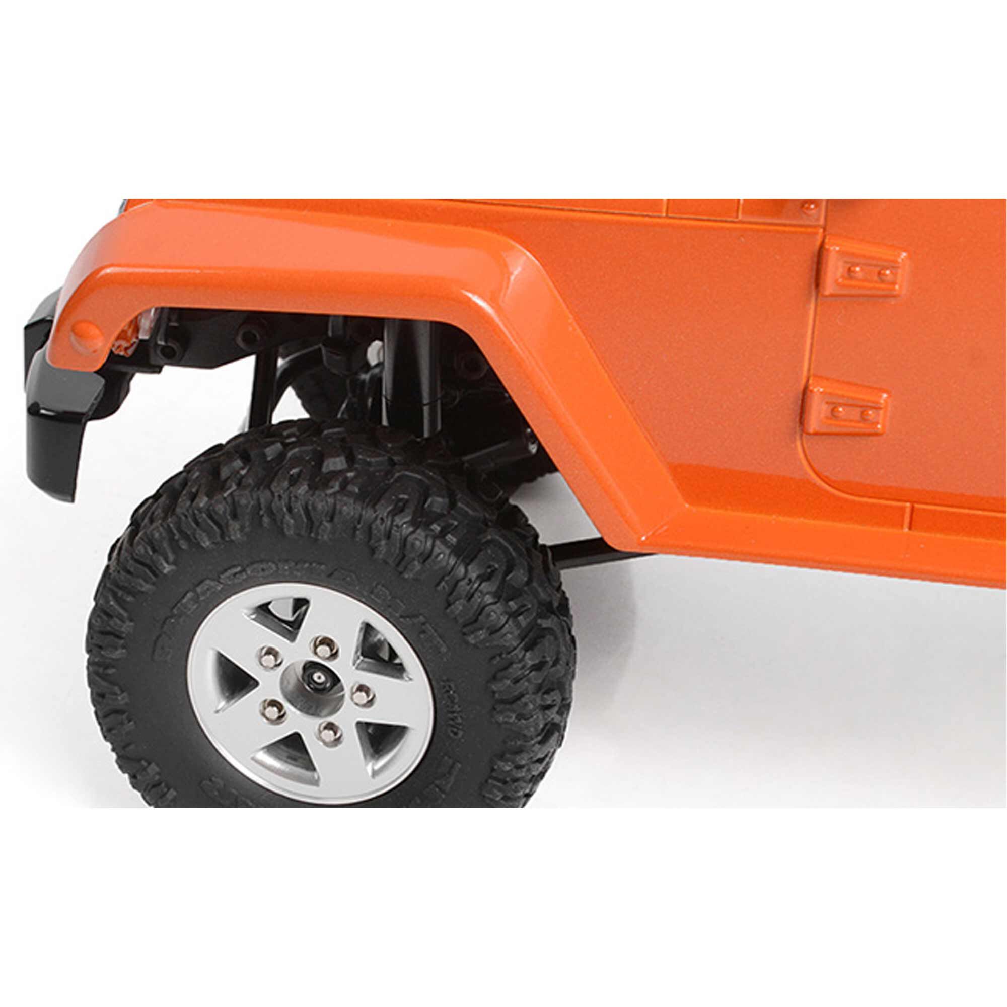 RC4WD 1/18 Gelande II 4WD with Black Rock Body Set RTR, Orange