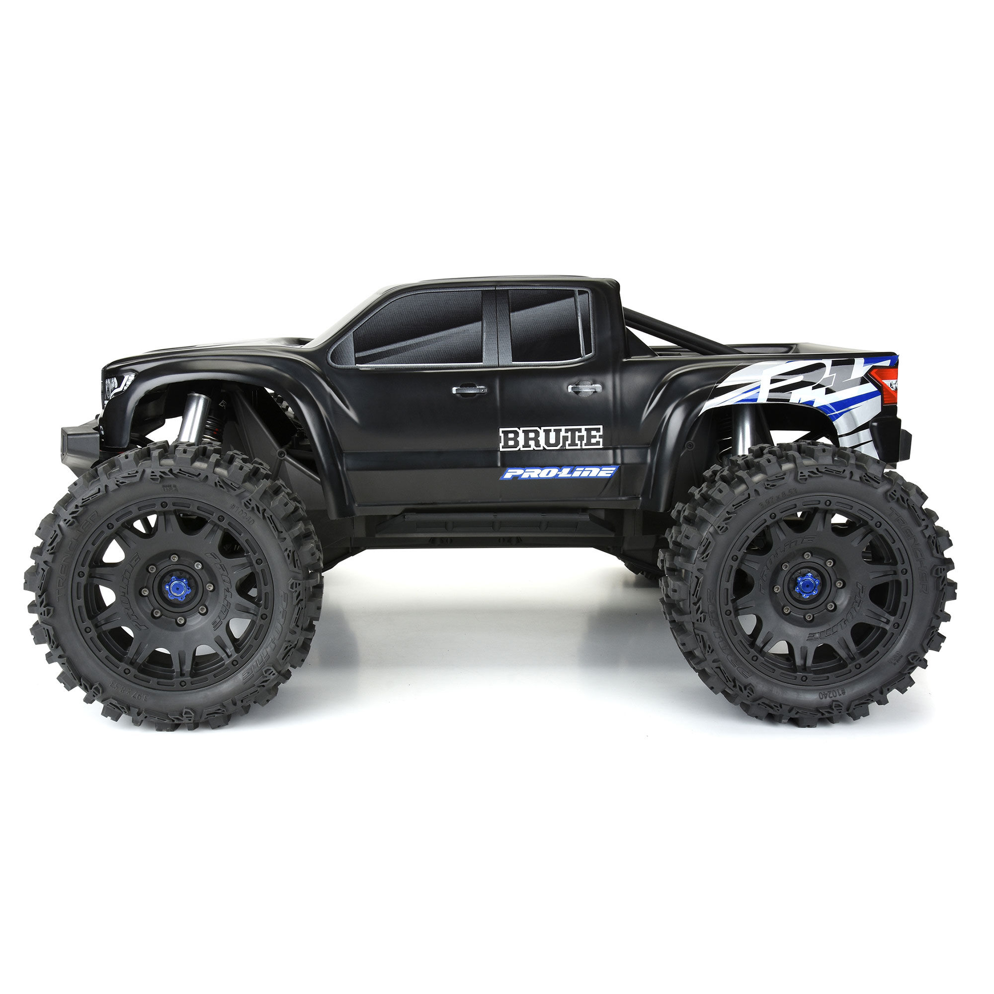 Pro-Line Racing 1/5 Pre-Cut Brute Bash Armor Black Body: X-MAXX