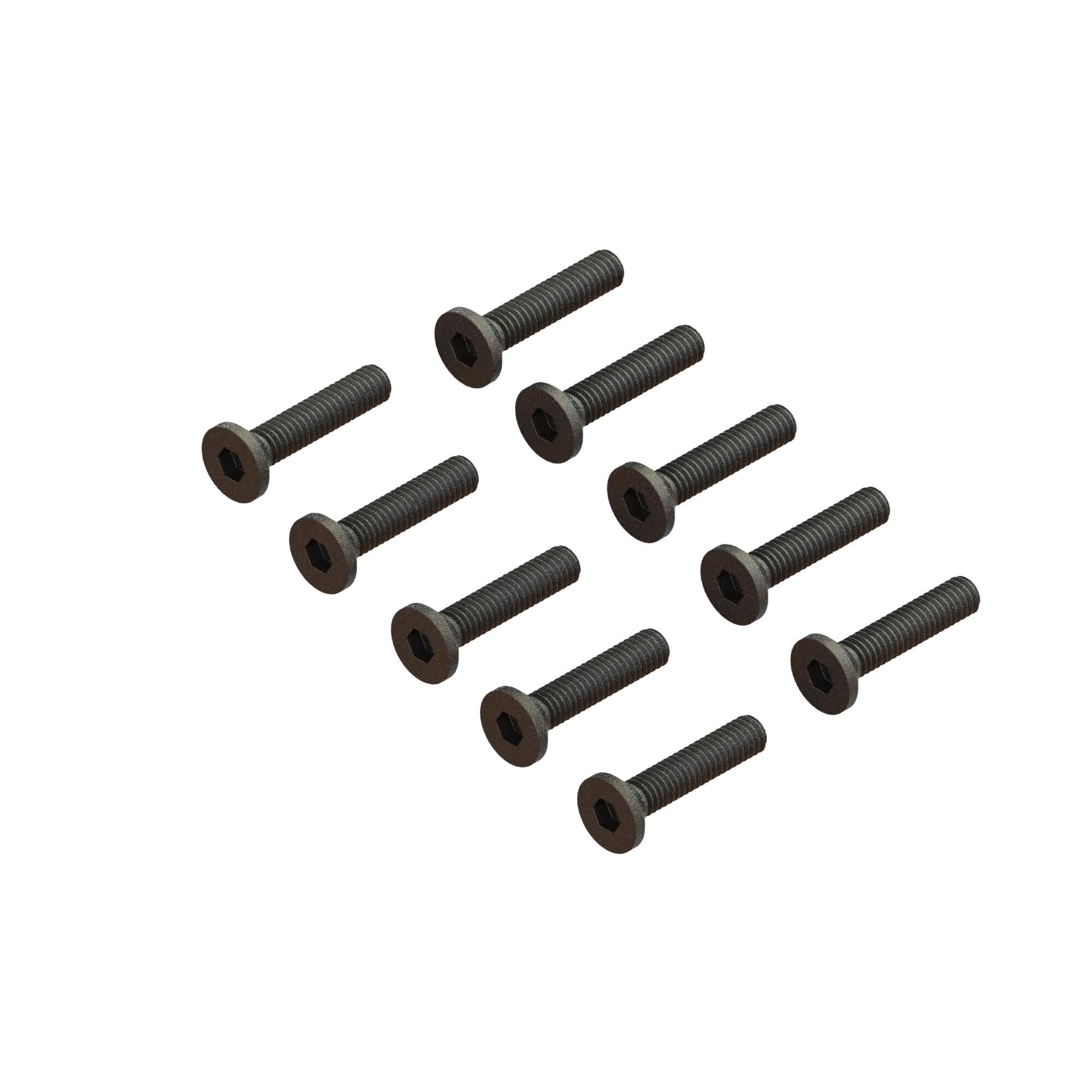 ARRMA Flat Head Screw M2.5x12mm (10)
