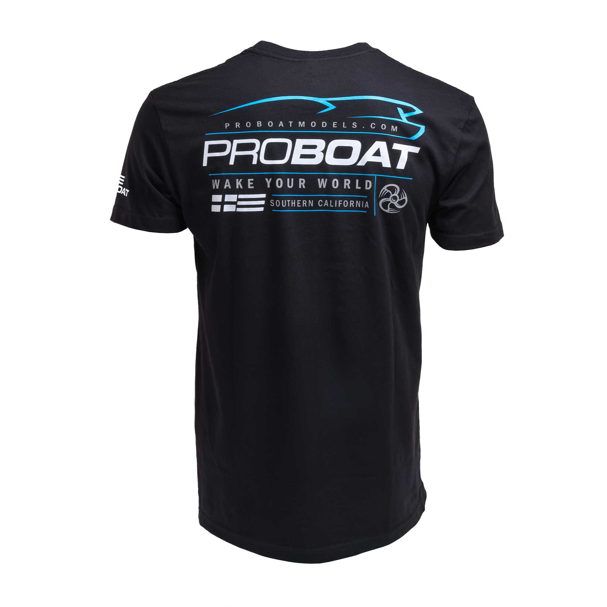 Pro Boat Pro Boat Wake T-Shirt Black, Medium