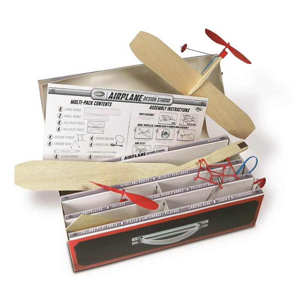 Guillow Airplane Design Studio with Travel Case