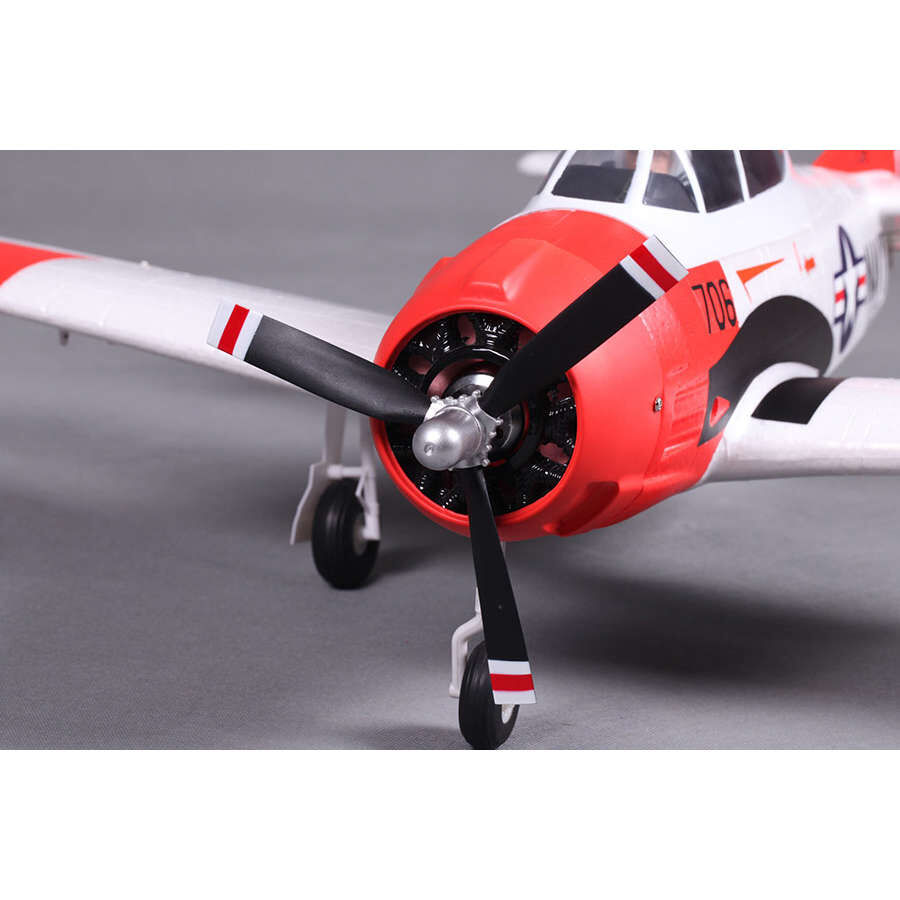 FMS T-28 V2 Red PNP 800mm