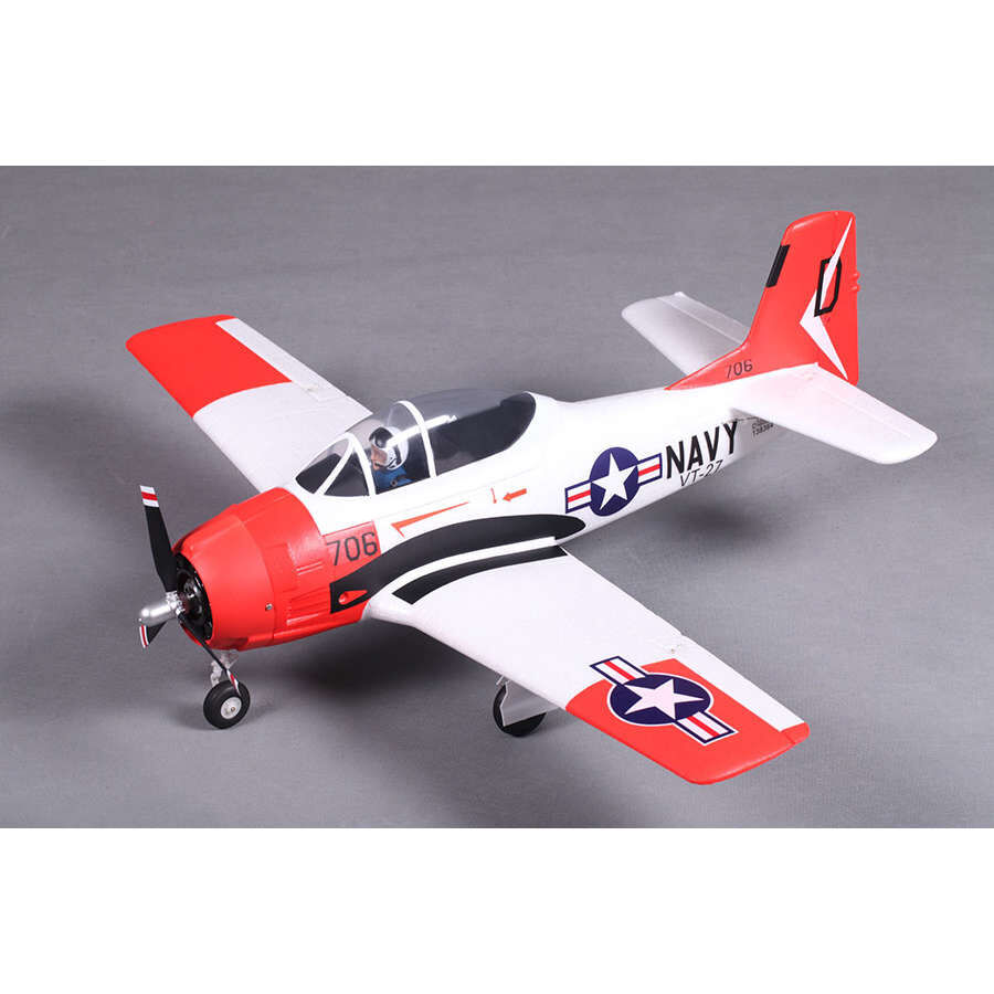 FMS T-28 V2 Red PNP 800mm