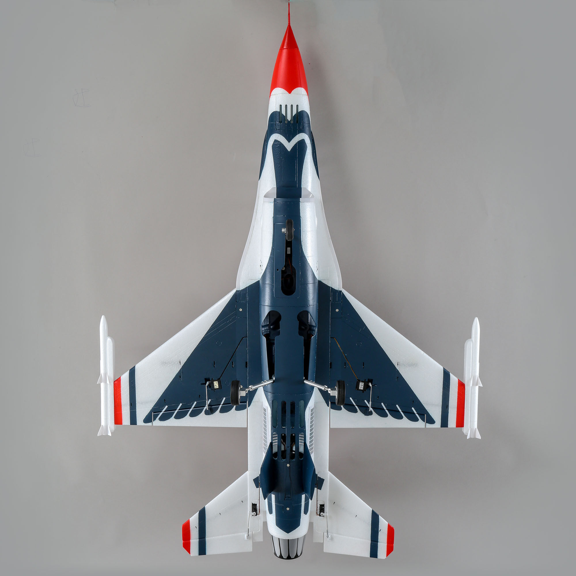F-16 Thunderbirds 70mm EDF Jet BNF Basic with AS3X and SAFE Select, 815mm