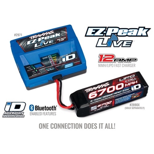Traxxas EZ-Peak Live 12-Amp ID Charger