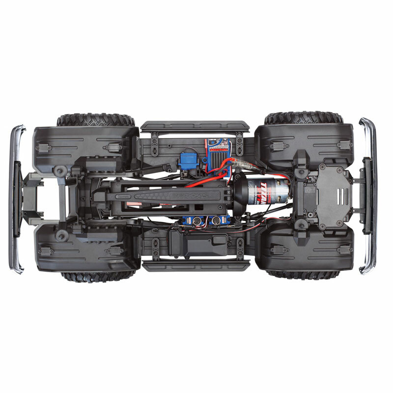 Traxxas TRX-4 Chevy K5 Blazer RC 4x4 Rock Crawler RTR w/3S LiPo COMBO