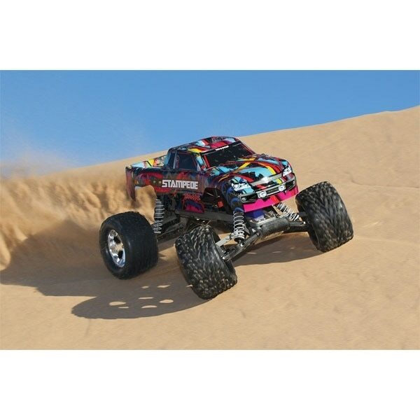 Traxxas Stampede XL-5 2WD RTR RC Truck w/ID Battery & Quick Charger