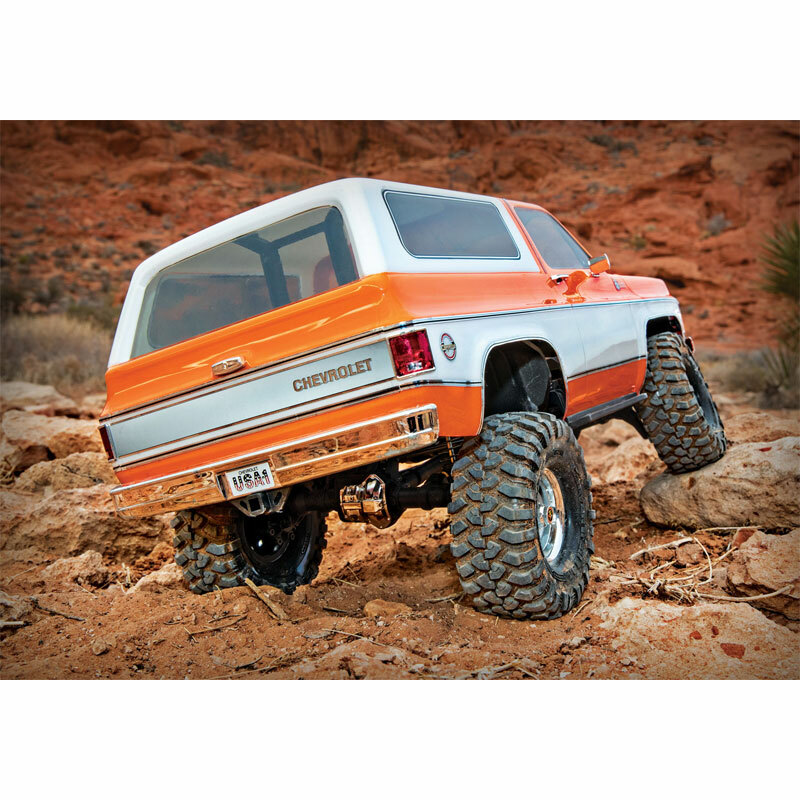 Traxxas TRX-4 Chevy K5 Blazer RC 4x4 Rock Crawler RTR w/3S LiPo COMBO