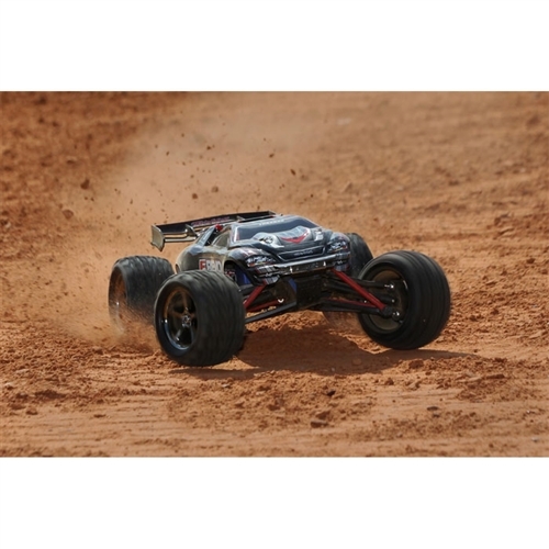 Traxxas 1/16 E-Revo Brushed 4WD RTR RC Monster Truck w/ID Battery & Quick Charger
