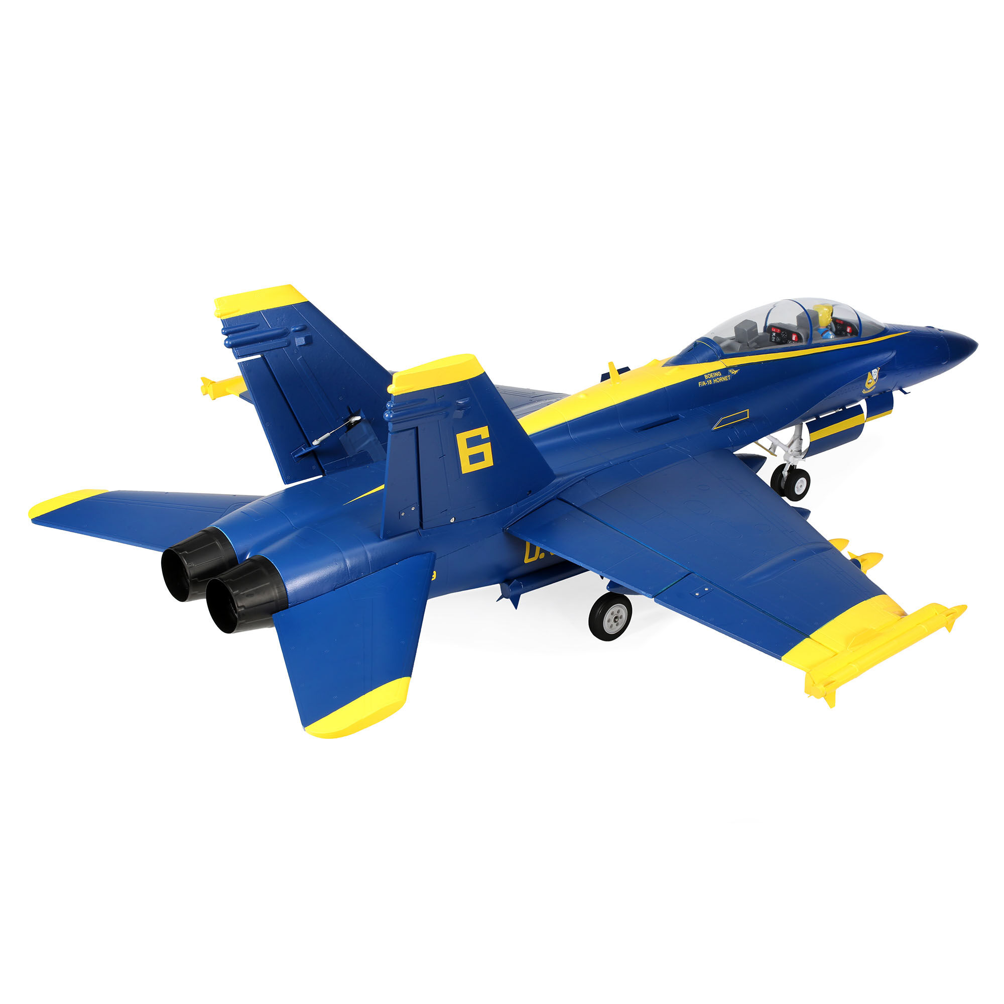 F-18 Blue Angels 80mm EDF Jet ARF Plus, 980mm