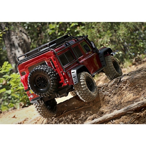 Traxxas TRX-4 Trail RC 4x4 Crawler RTR w/Land Rover Defender Body