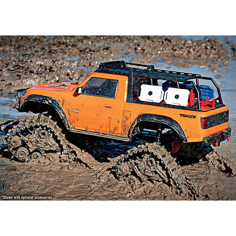 Traxxas TRX-4 Traxx Complete Front & Rear Deep Tread All-Terrain Track Set