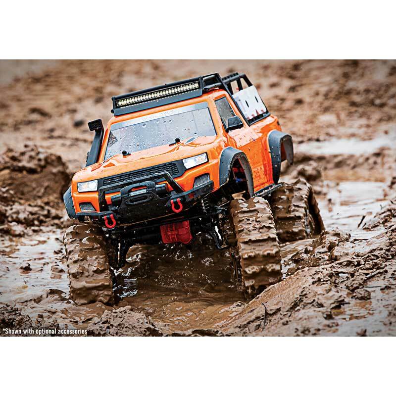 Traxxas TRX-4 Traxx Complete Front & Rear Deep Tread All-Terrain Track Set