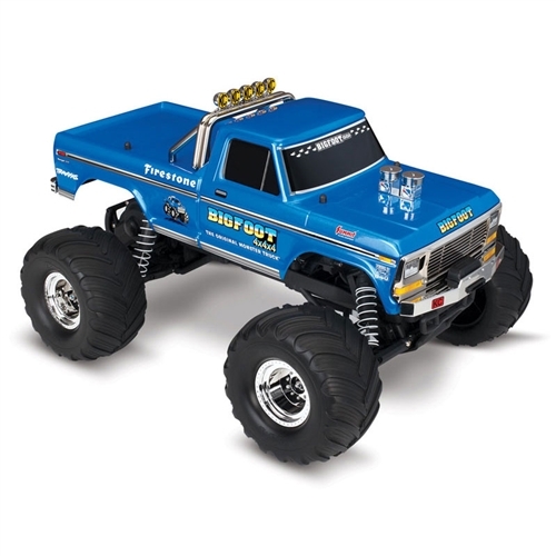 Traxxas BIGFOOT Classic 2WD RTR RC Truck w/Battery & Quick Charger