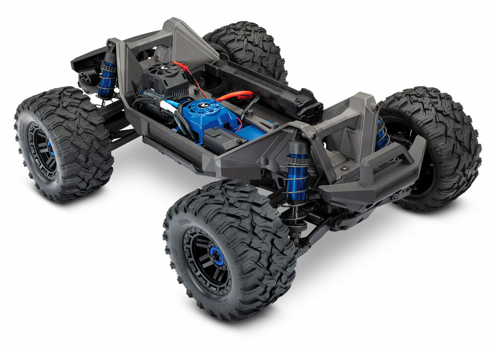 Traxxas Maxx 4S RTR 4x4 RC Monster Truck LiPo Combo Package