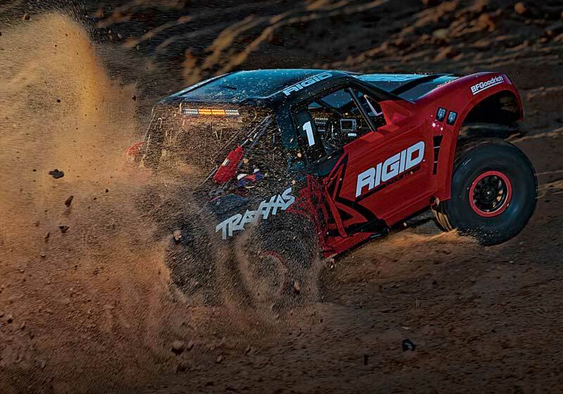 Traxxas Unlimited Desert Racer 4WD Brushless RTR RC Truck w/LED Lights Factory-Installed
