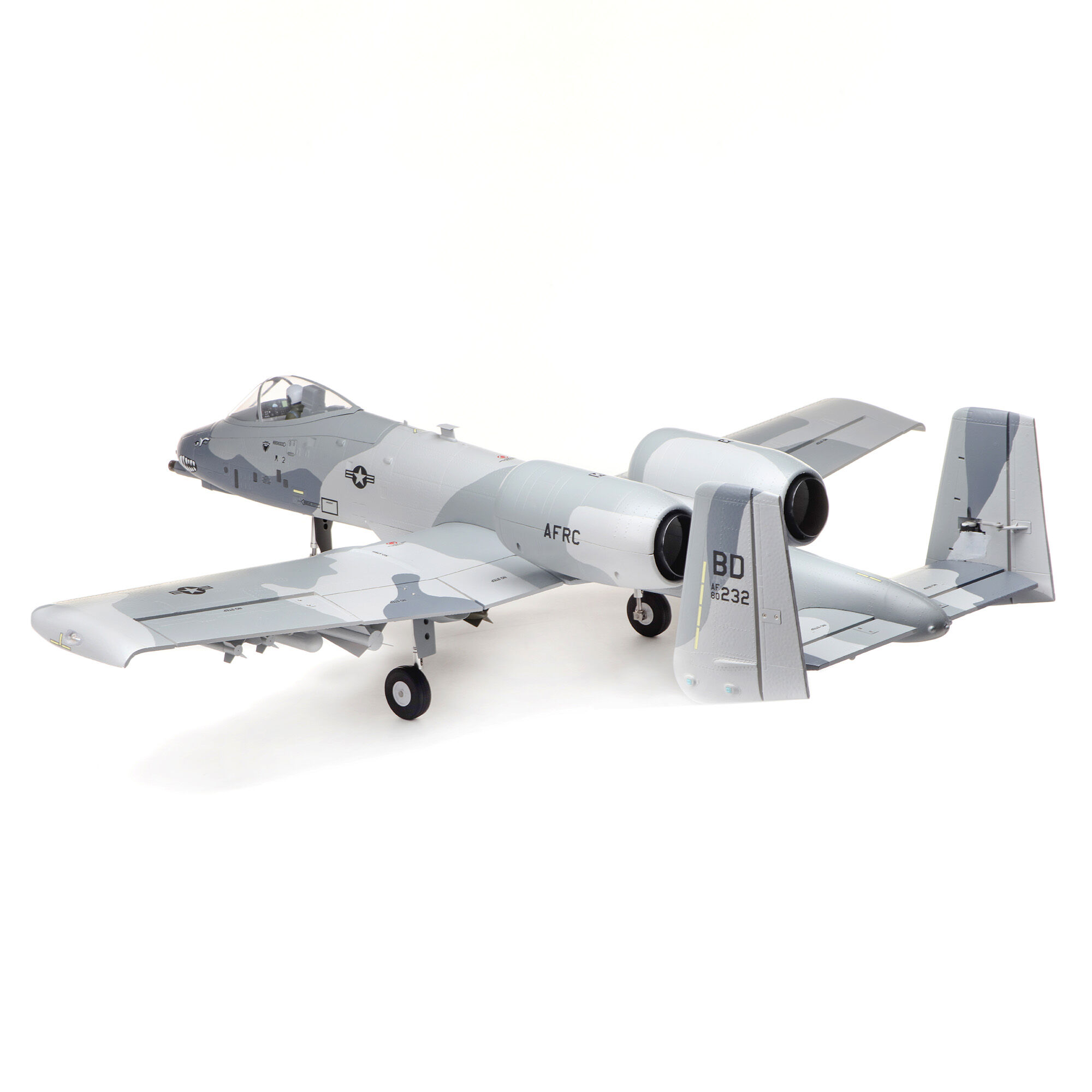 A-10 Thunderbolt II 64mm EDF Jet BNF Basic with AS3X and SAFE Select, 1150mm