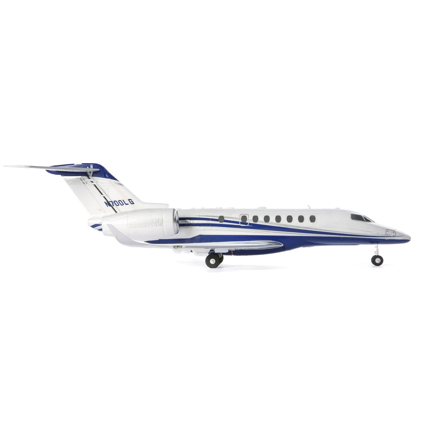 UMX Citation Longitude Twin 30mm EDF Jet BNF Basic with AS3X and SAFE Select, 638mm